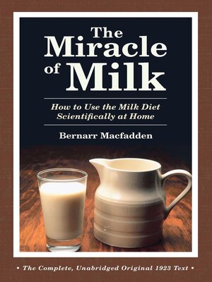 cover image of The Miracle of Milk
